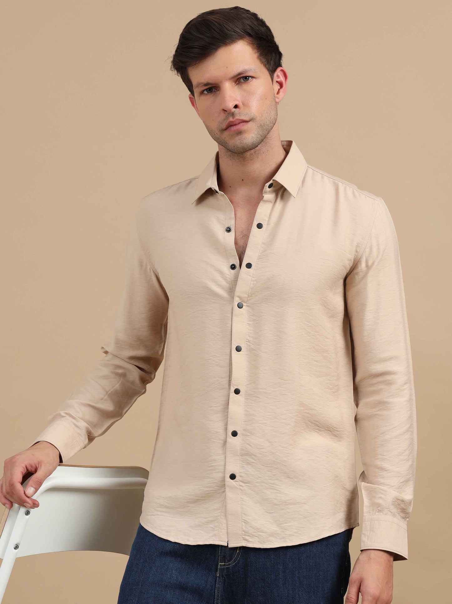  Brown Sugar men full sleeve shirt