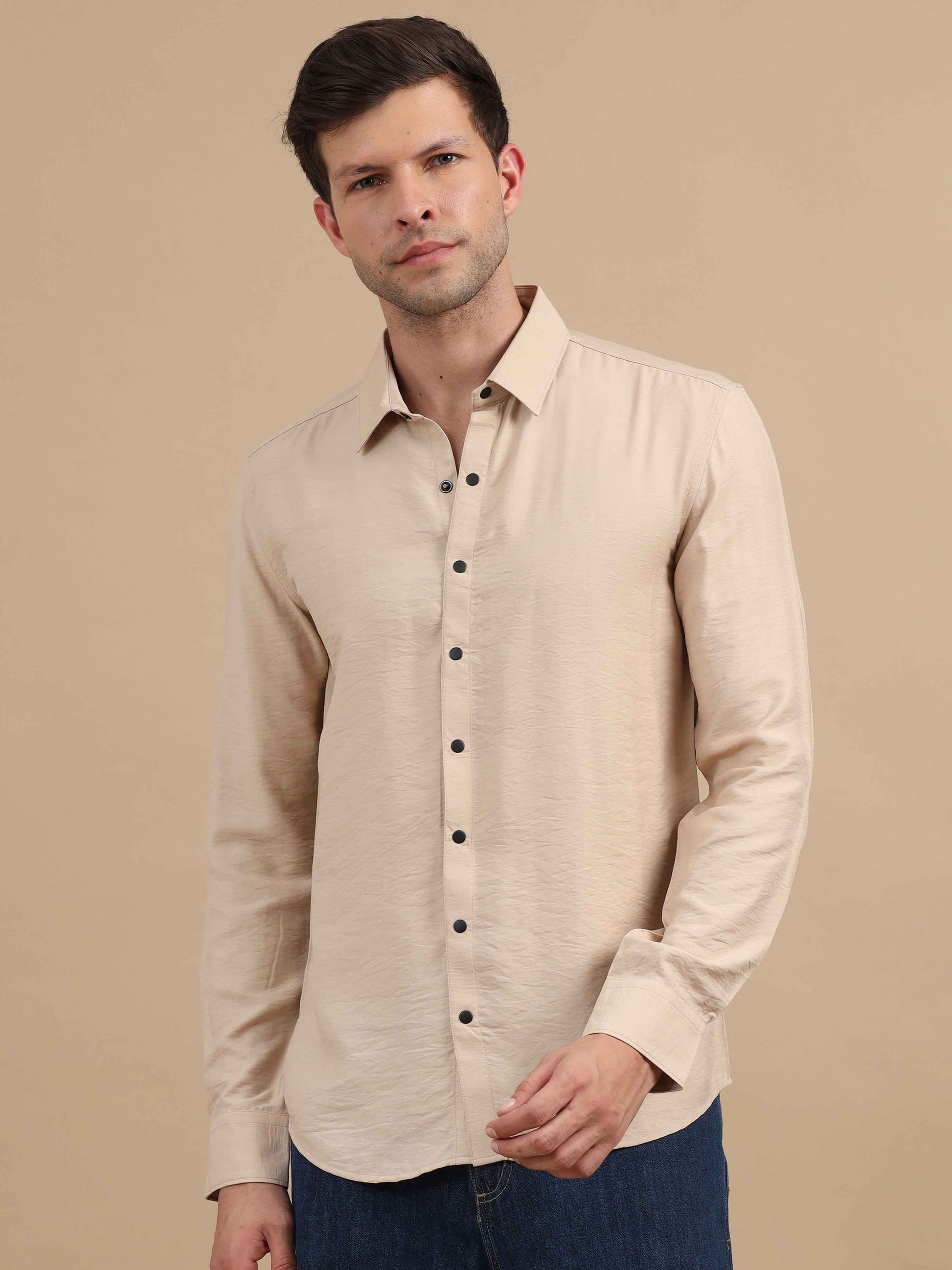  Brown Sugar men full sleeve shirt